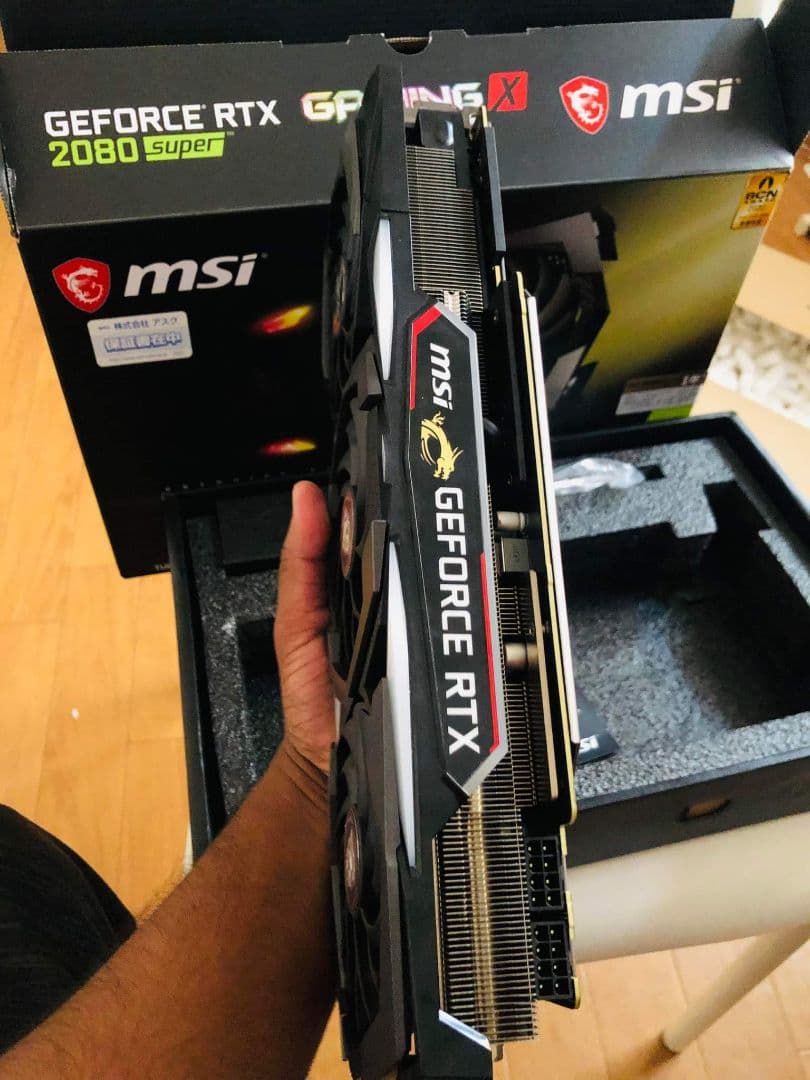 グラフィックボード・グラボ・ビデオカード RTX2080 SUPER  Msi Gaming X Trio