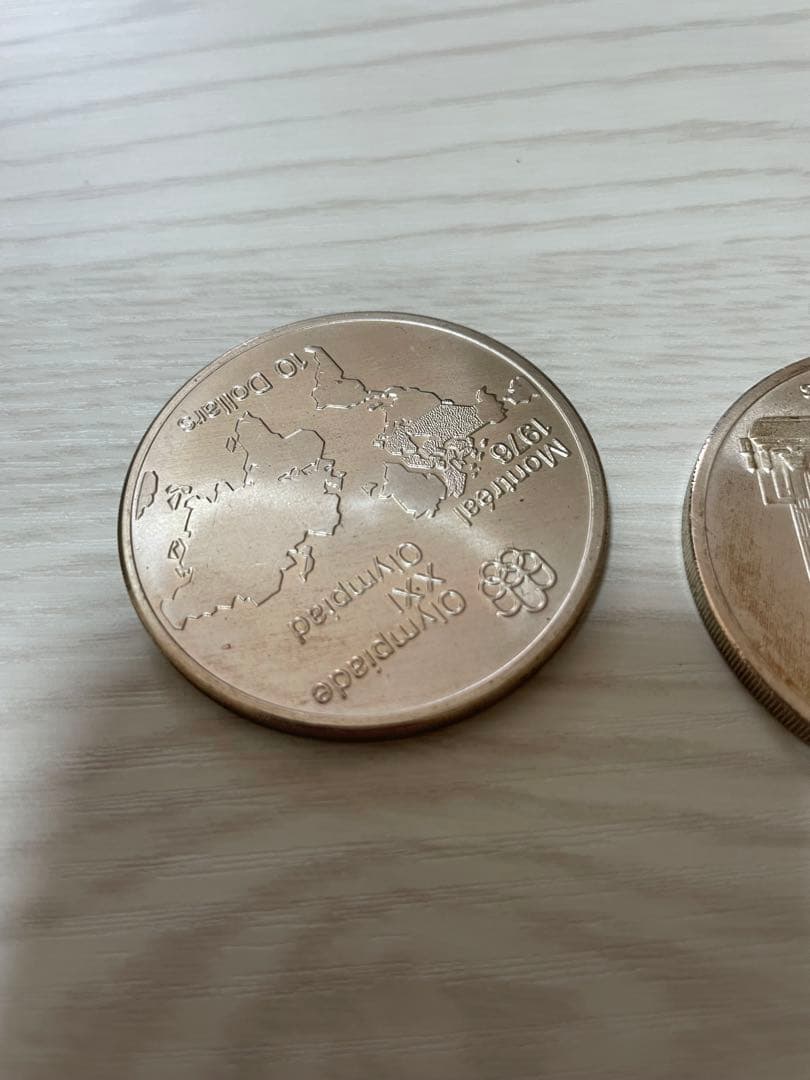 1976年　モントリオールオリンピック記念メダル