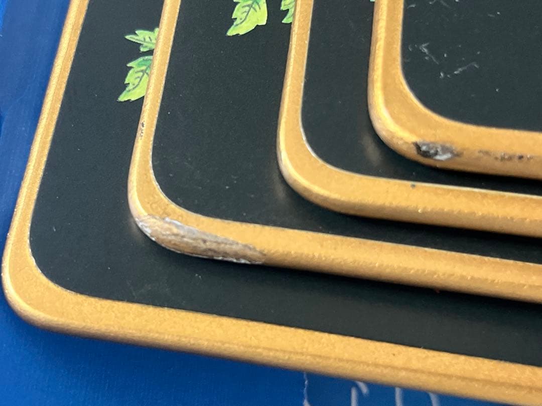 値下げ Tiffany ティファニー レディクレア トレーマット 4枚セット希少