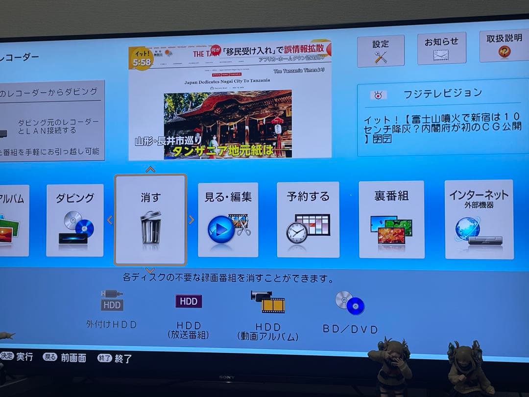 【HDD 1TB】SHARP BDレコーダー 2B-C10BW1　【動作確認済】