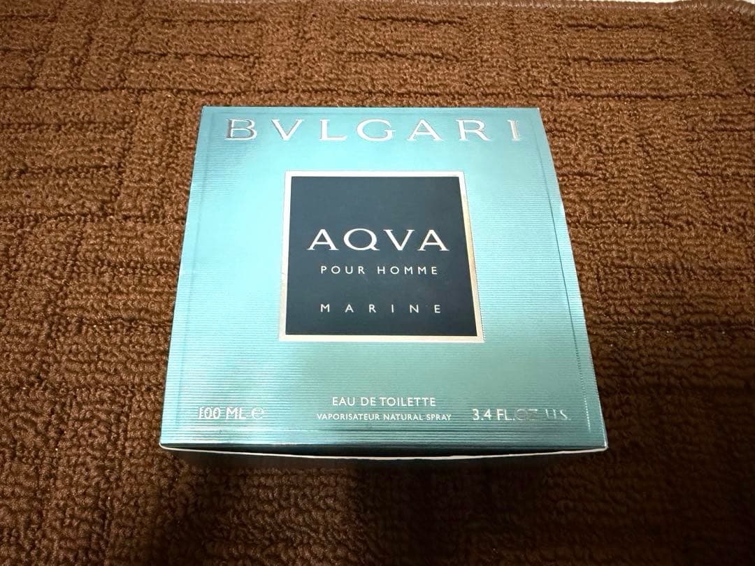 【新品未使用】ブルガリ アクア プールオム マリン EDT 100ml 廃盤