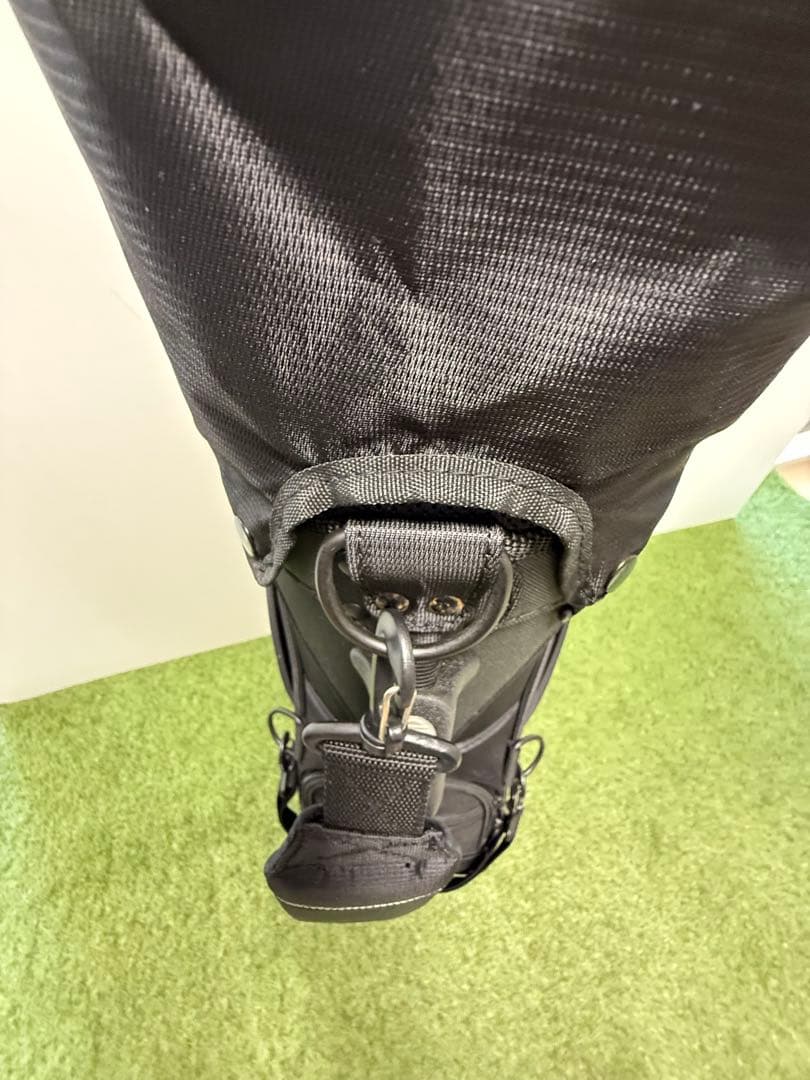 Nike キャディバッグ ブラック グレー ゴルフ ナイキ ケース