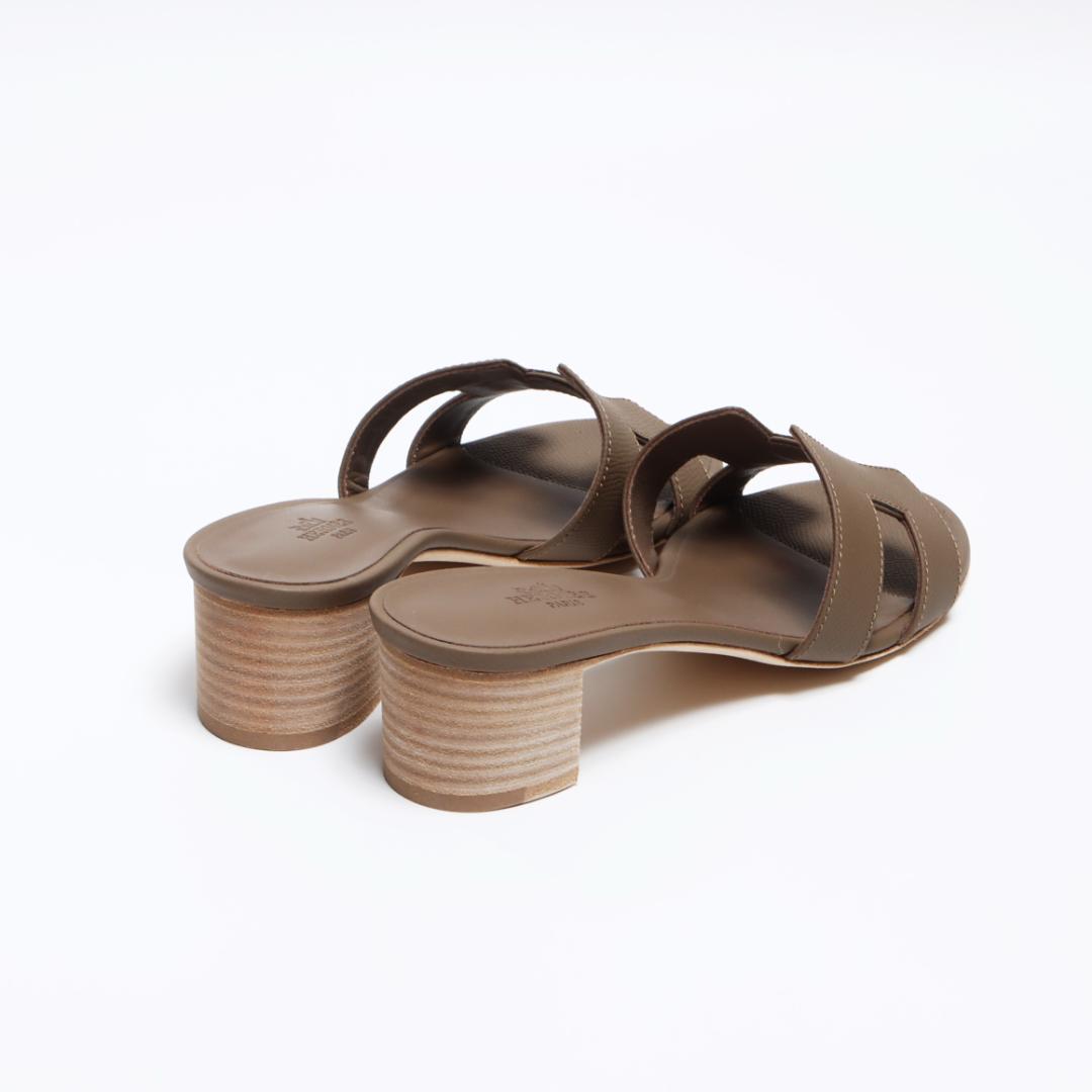 ❣️HERMES❣️ オアジス 36.5/23.5cm ミュール エトゥープ