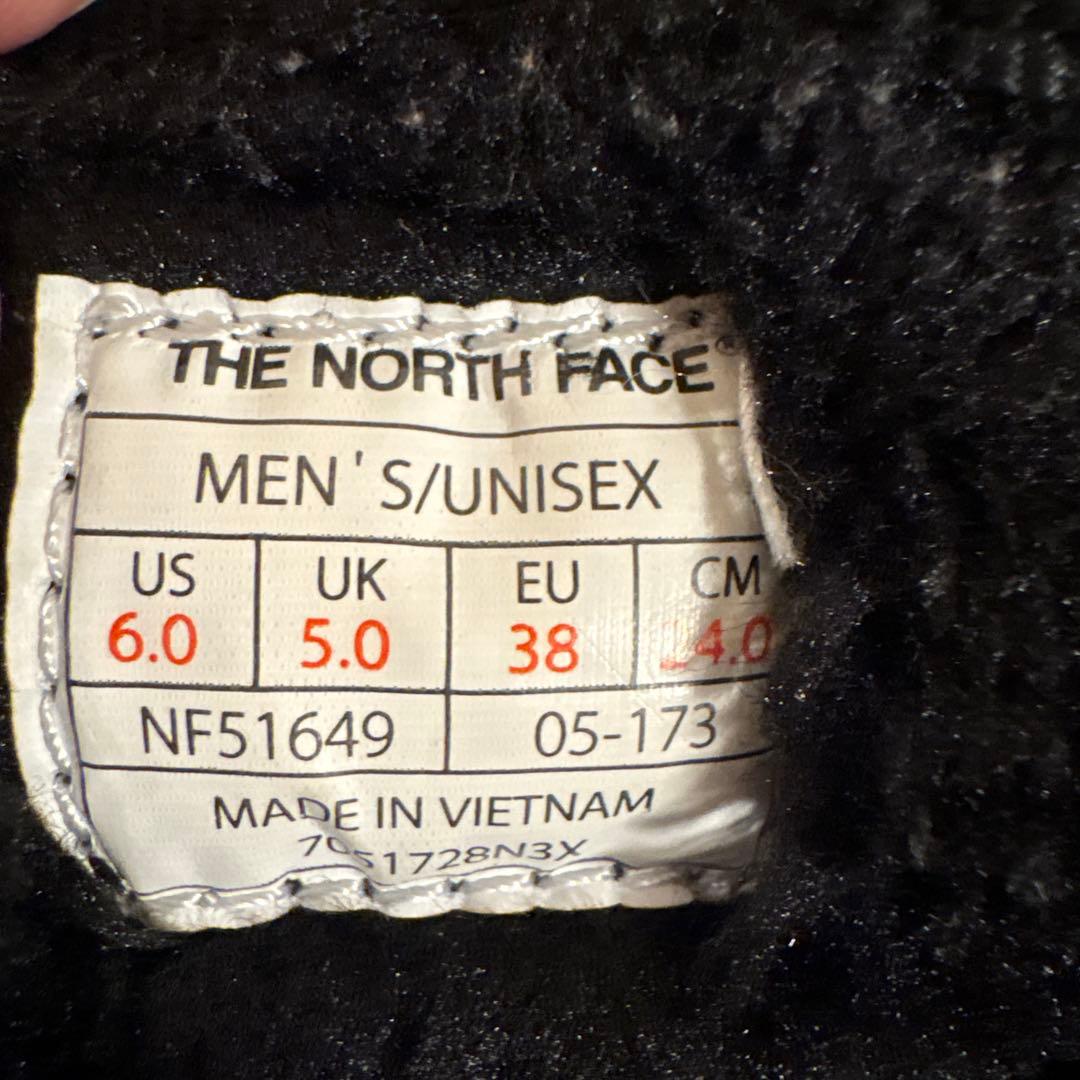 THE NORTH FACE ブラック ムートンブーツ　24センチ