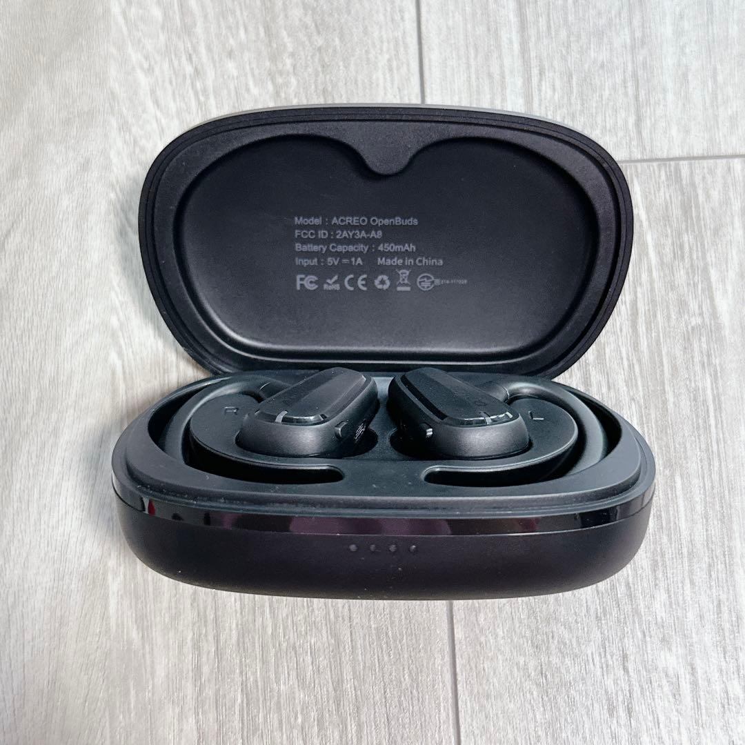 ★[並行輸入品]ACREOAcreo次世代のオープンイヤーヘッドフォン ブラック