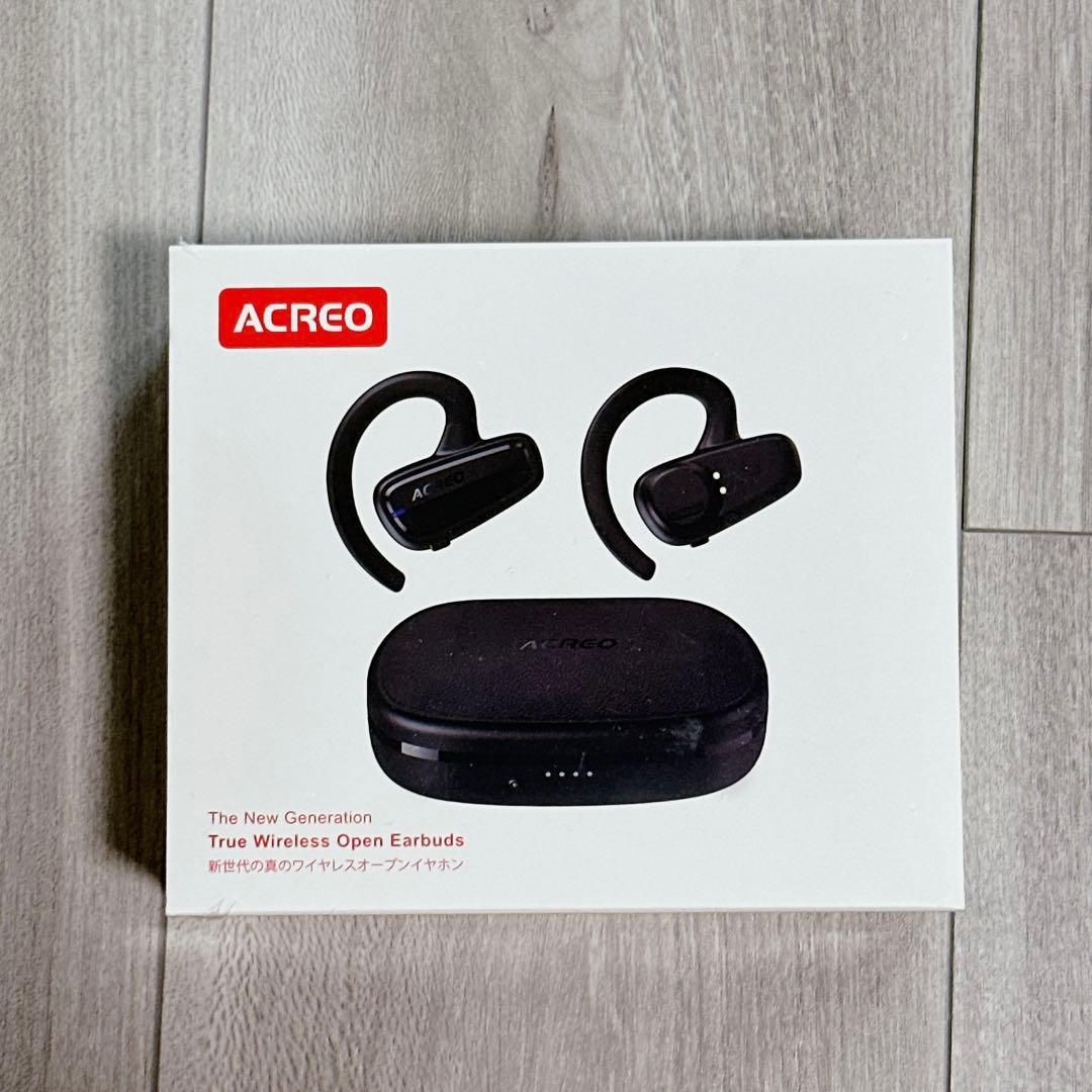 ★[並行輸入品]ACREOAcreo次世代のオープンイヤーヘッドフォン ブラック