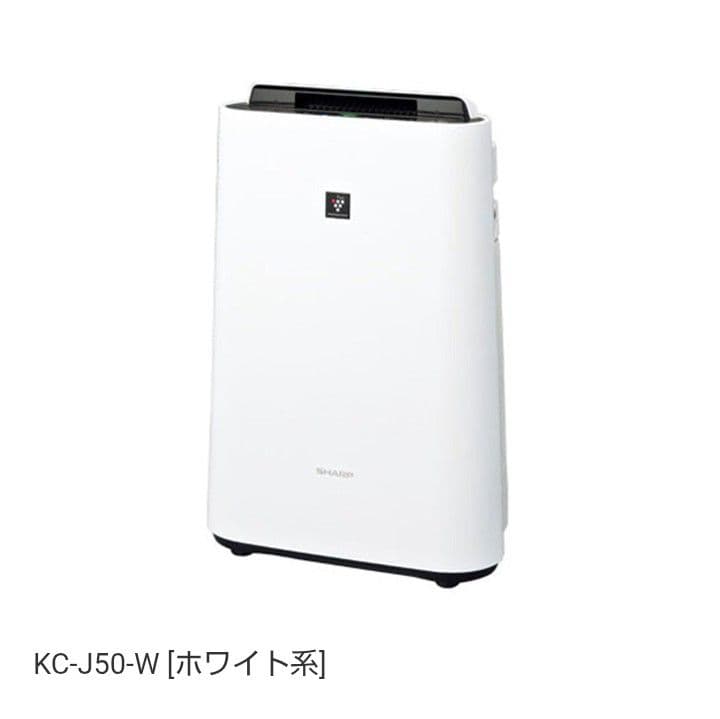 未使用◆シャープ 加湿 空気清浄機 プラズマクラスター7000 KC-J50-W