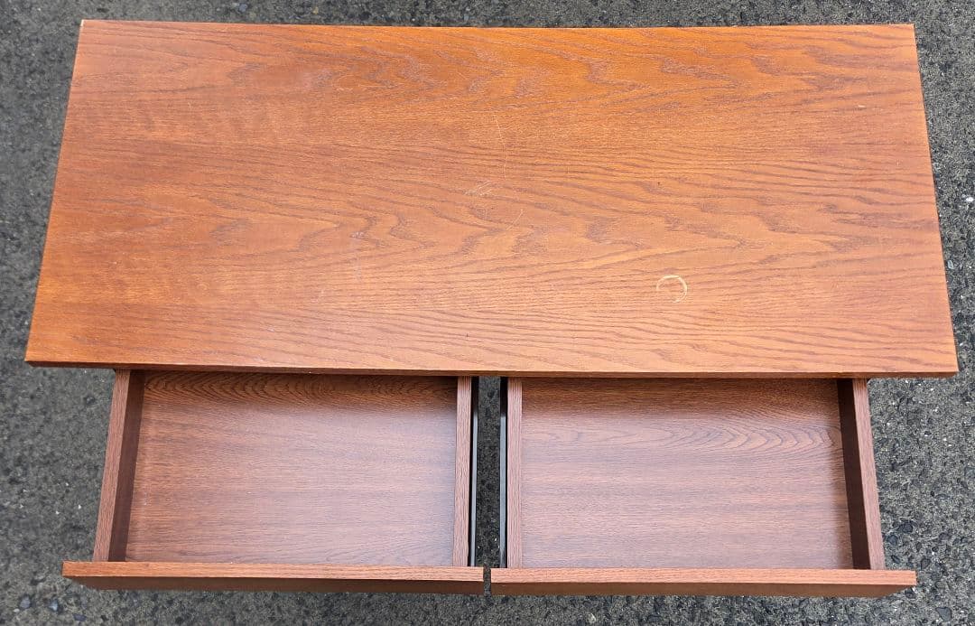 【訳あり】 ニコアンド リビングテリトリー デスク オーク チェアー