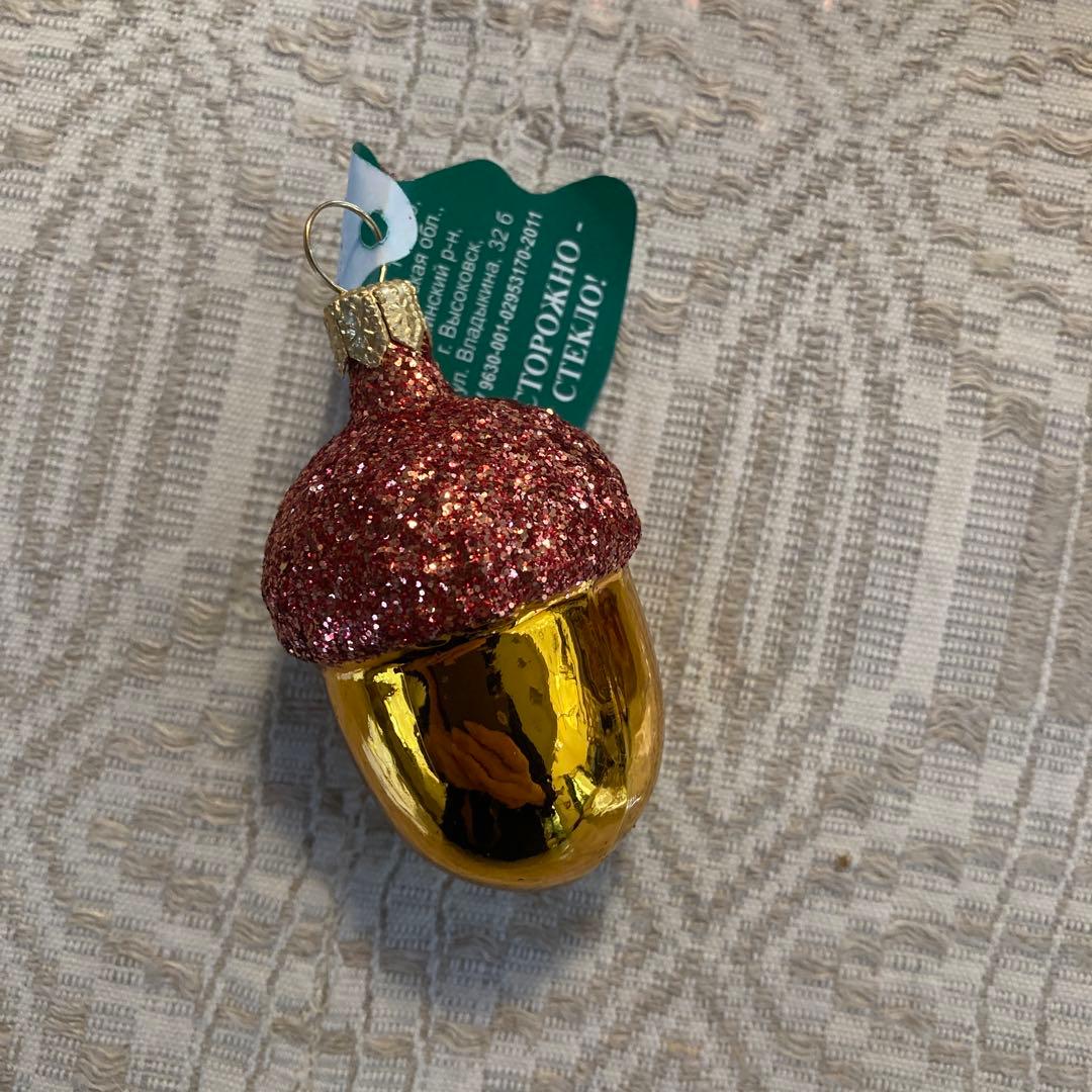 ガラスオーナメント6点