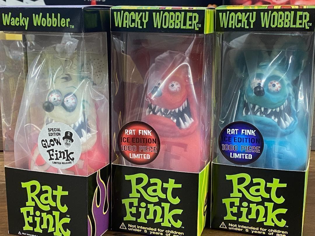 ラットフィンク ボビングヘッド 限定品 3体セット FUNKO