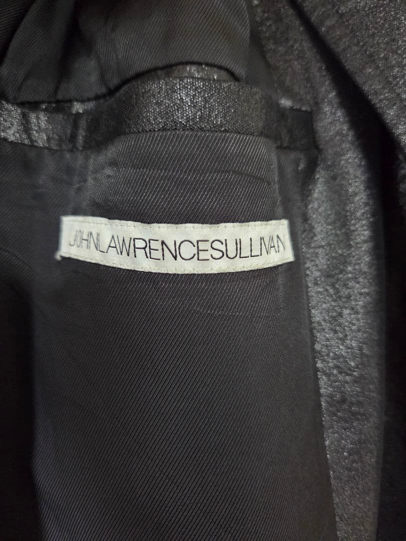 JOHN LAWRENCE SULLIVAN フェイクレザー ロングコート