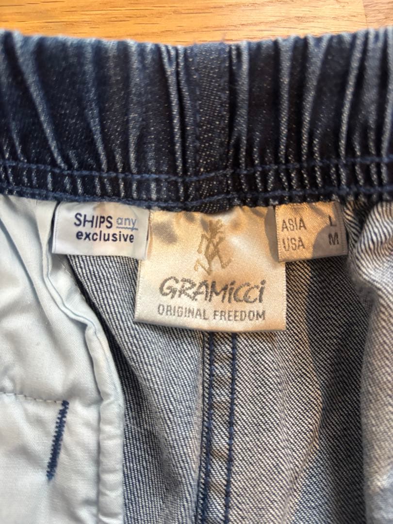 SHIPSany別注GRAMiCCiオーガニックコットンルーズテーパード