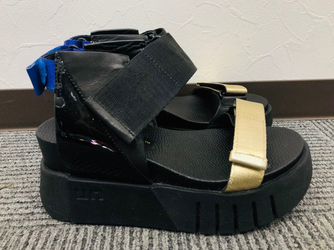 美品 UNITED NUDE ユナイテッドヌード デルタラン 厚底 サンダル