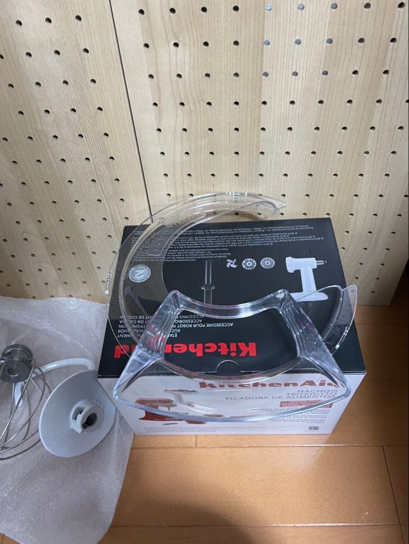キッチンエイド　ミキサー KSM160+フードグラインダー+注入用カバー付き