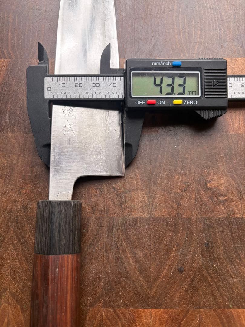 土佐打刃物　迫田刃物　青紙スーパー　牛刀　180mm 包丁　万能　鍛造