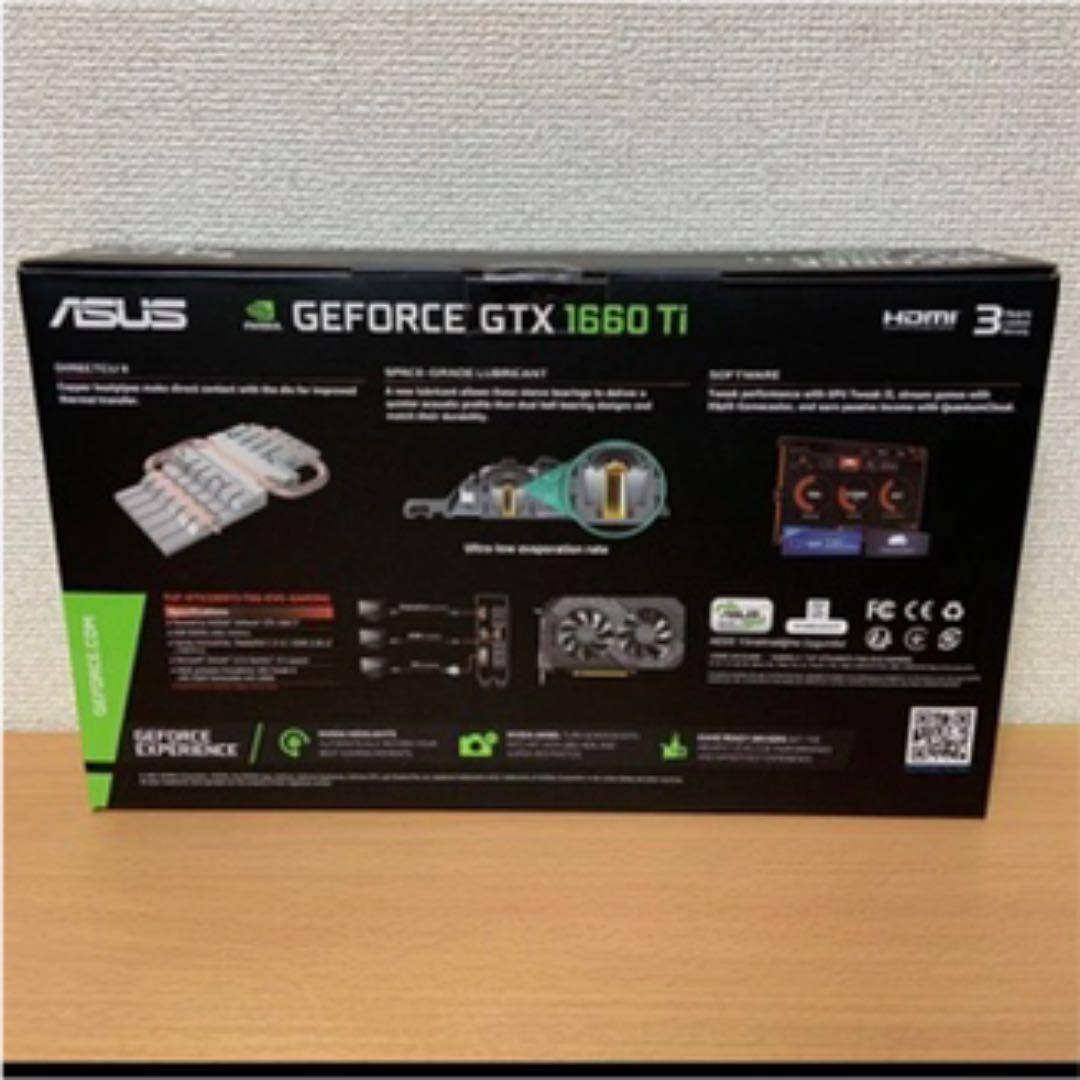 グラフィックボード・グラボ・ビデオカード TUF-GTX1660TI-T6G-EVO-GAMING