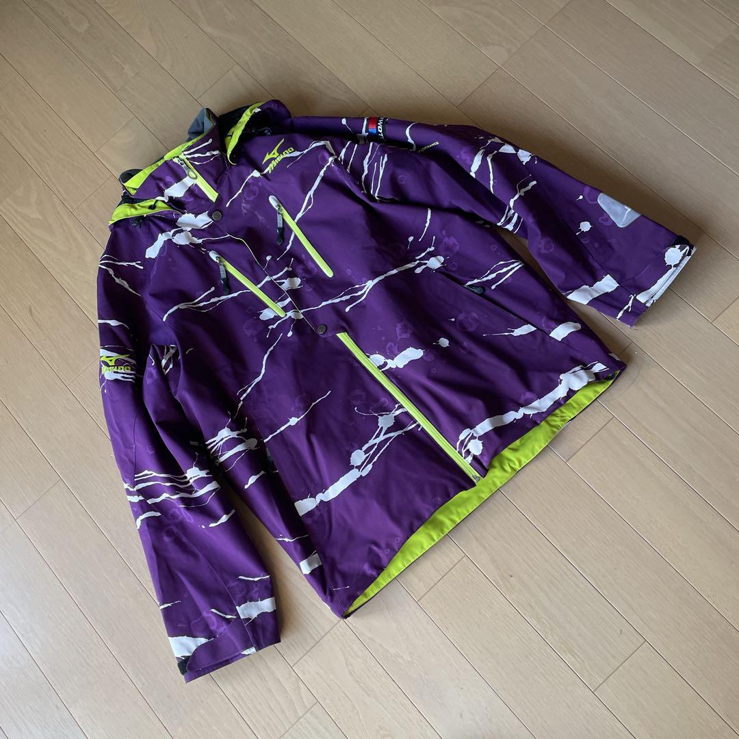 ミズノ MIZUNO スキーウェア 上下セット デモモデル 中古　サイズXL