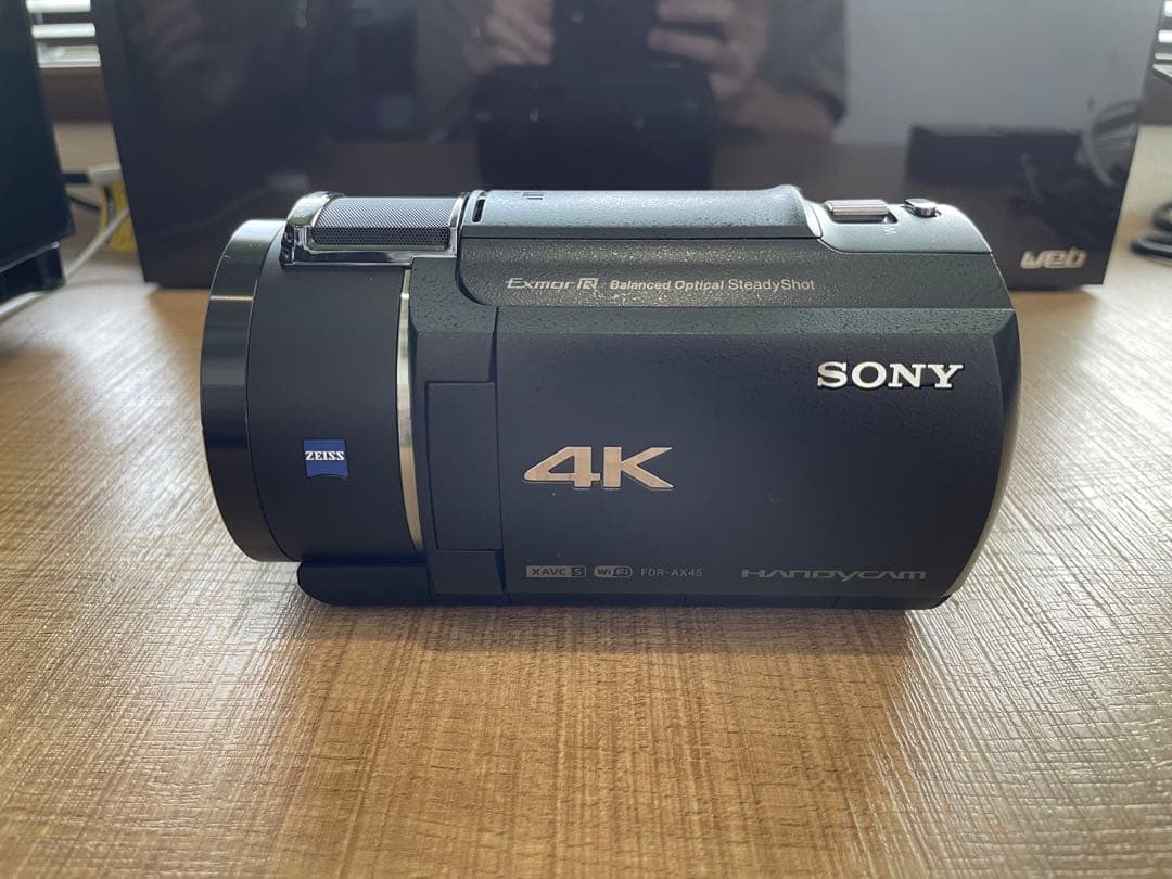 キューピー【美品】SONY FDR-AX45 4Kビデオカメラ
