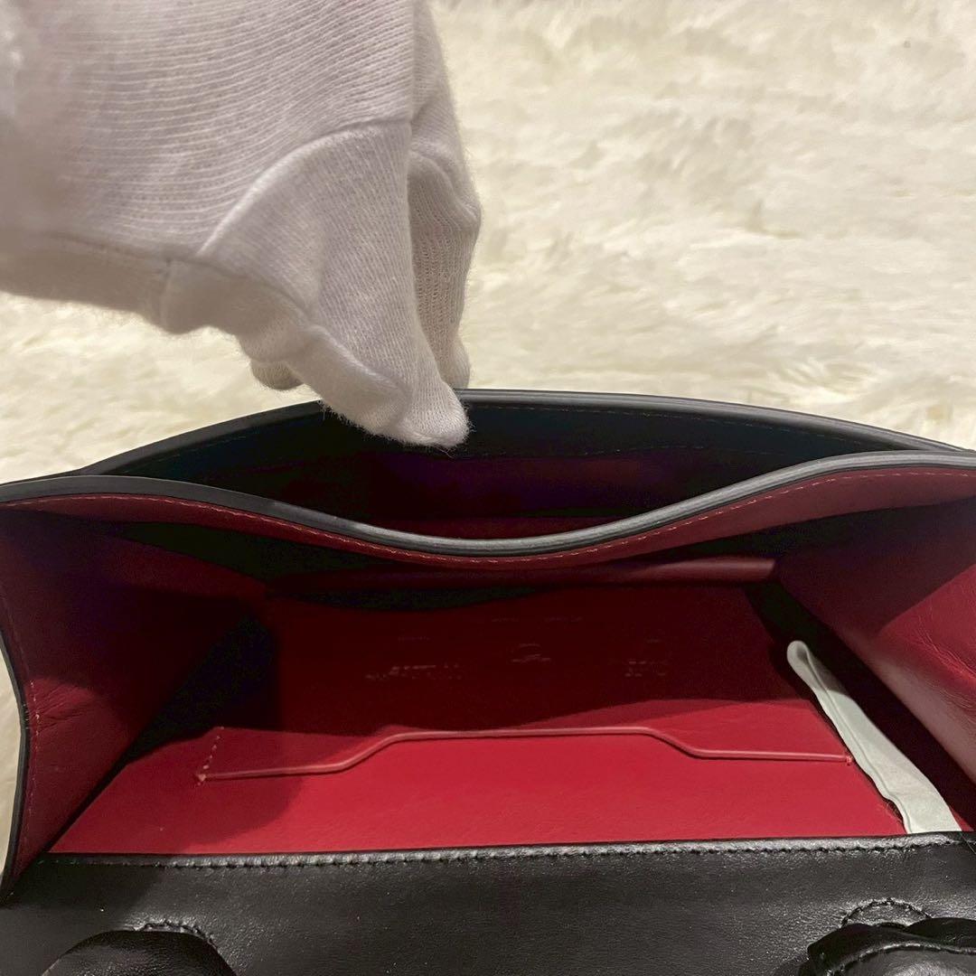 Off-White ジットニー 2way ハンドバッグ ショルダーバッグ 黒