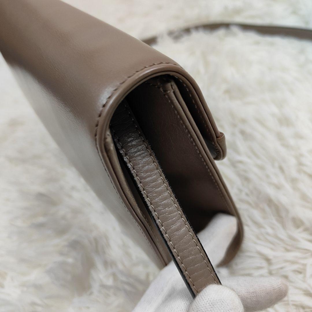 本日限定価格　セリーヌ　ショルダーバッグ　トリオンフ金具　2way　レザー