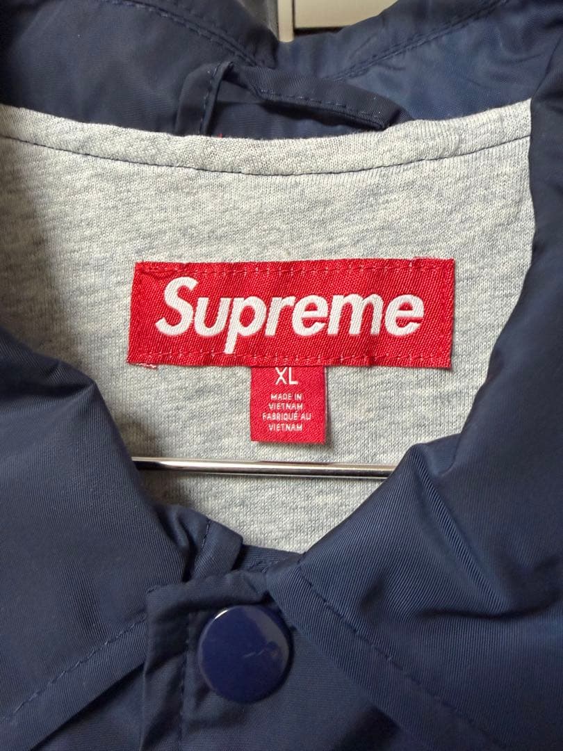 ジャケット・アウター Supreme Crest Coaches Jacket Navy XL