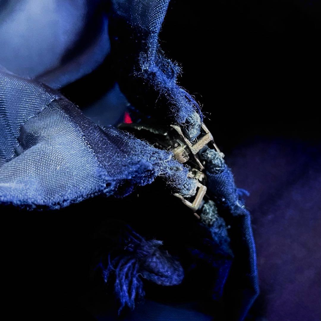 00s PUMA ナイロン 上下セットアップ サイズO ネイビー ラインジャージ