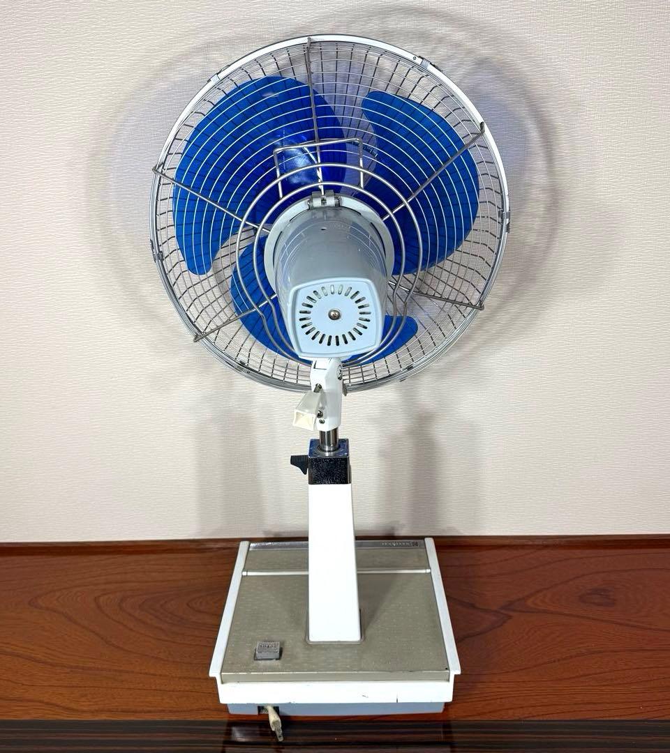 王冠マーク 扇風機 ナショナル 昭和レトロ National F-35MH