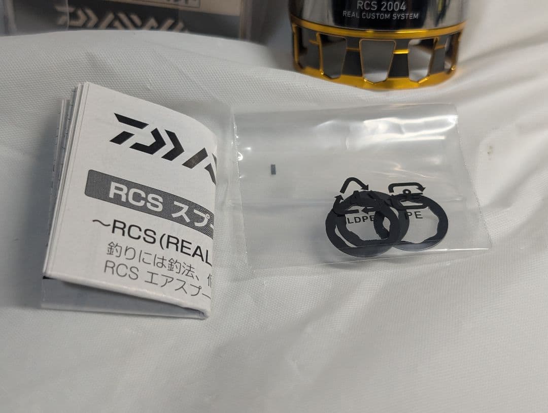 ダイワ 管494GF SLPワークス RCS エアスプールⅡ 2004 ゴールド