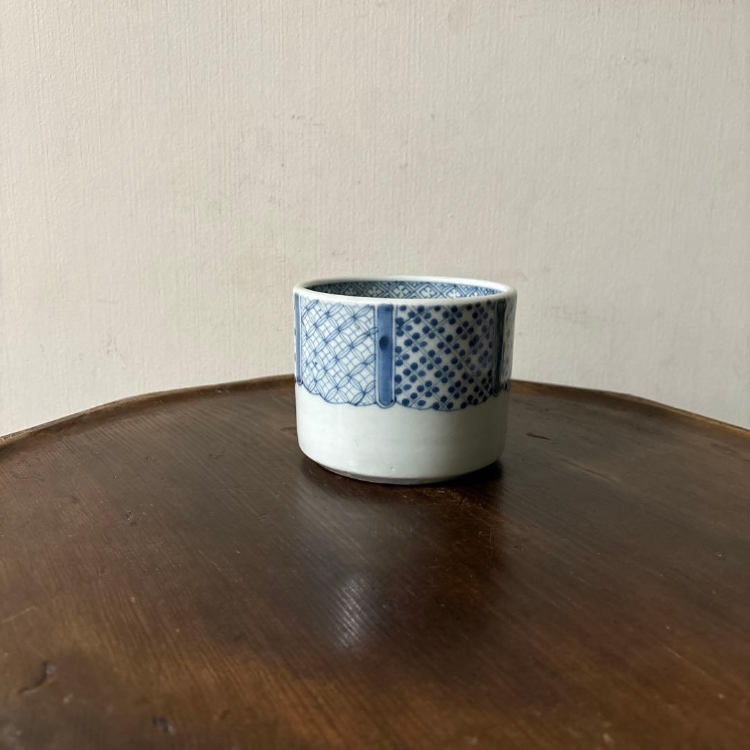 古伊万里染付　火入　江戸時代.明治　骨董品　アンティーク　古道具　白磁　検:李朝