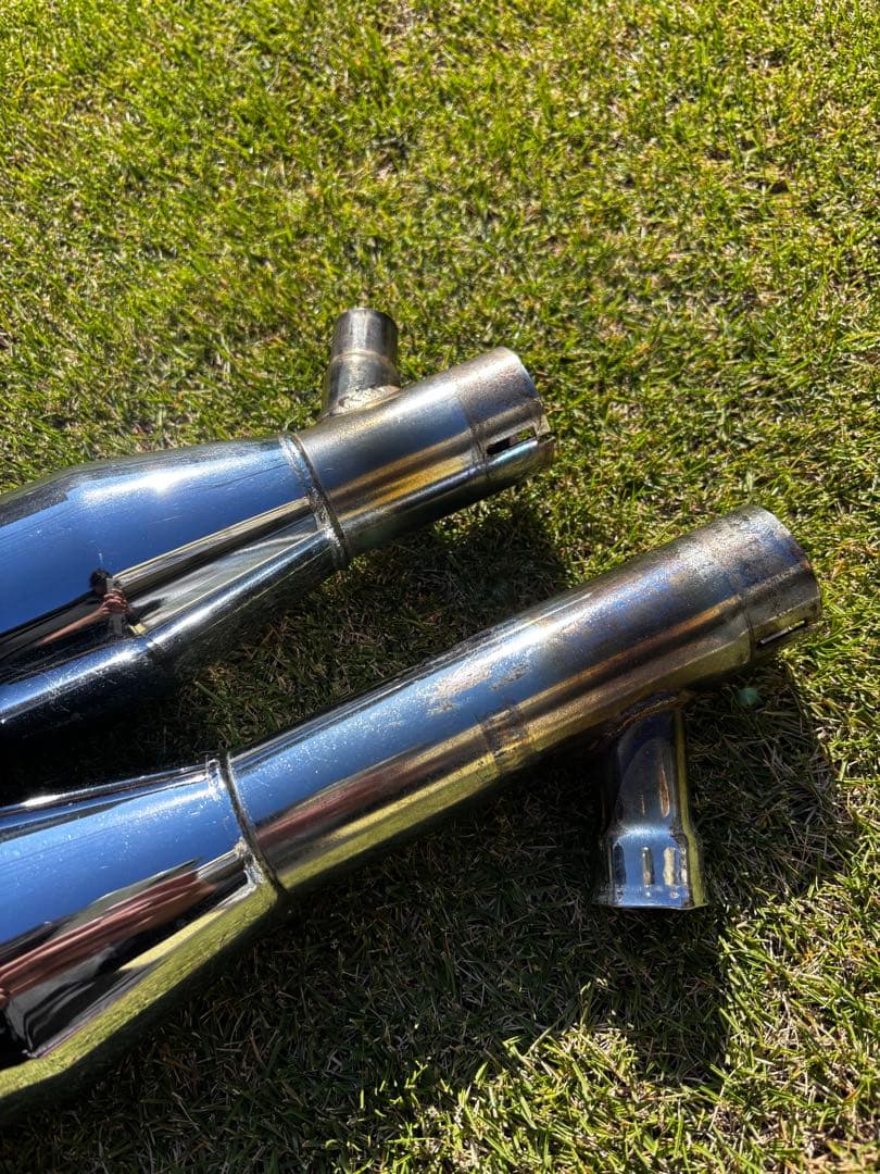 Harley Davidson FLSTF ファットボーイ　サイレンサー