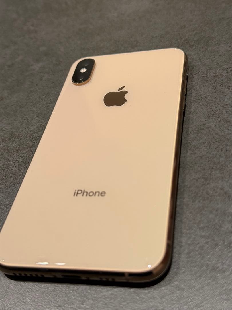 iPhoneXs ゴールド＊64GB