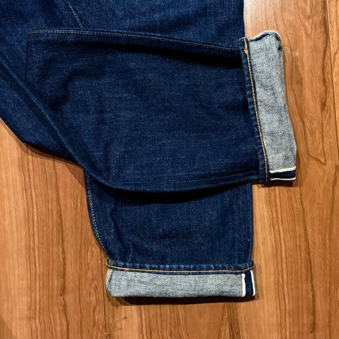 アンユーズド 未使用に近い ワンウォッシュ真紺 unused UW0636