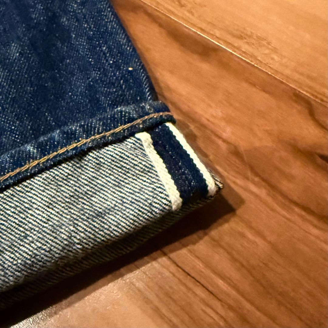 アンユーズド 未使用に近い ワンウォッシュ真紺 unused UW0636