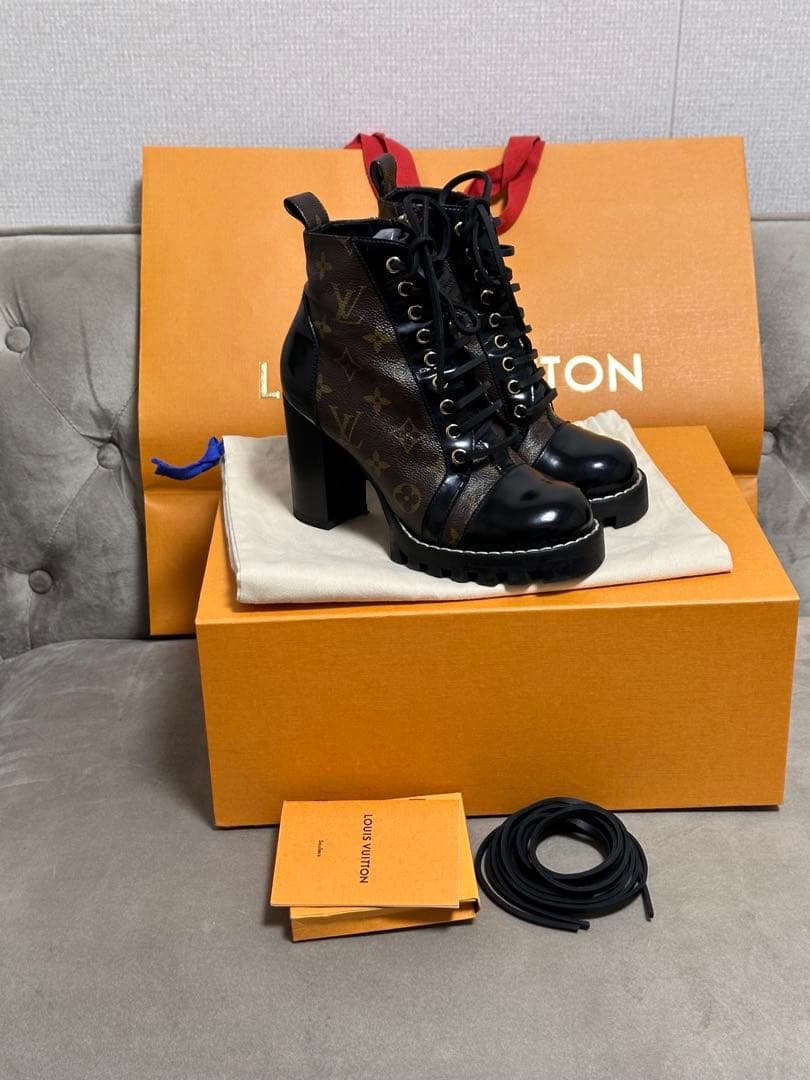 ルイヴィトン ブーツ スタートレイル 36ハーフ