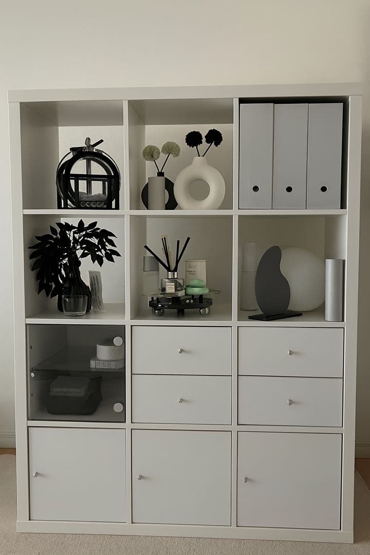 IKEA KALLAX ホワイトシェルフ 3×4