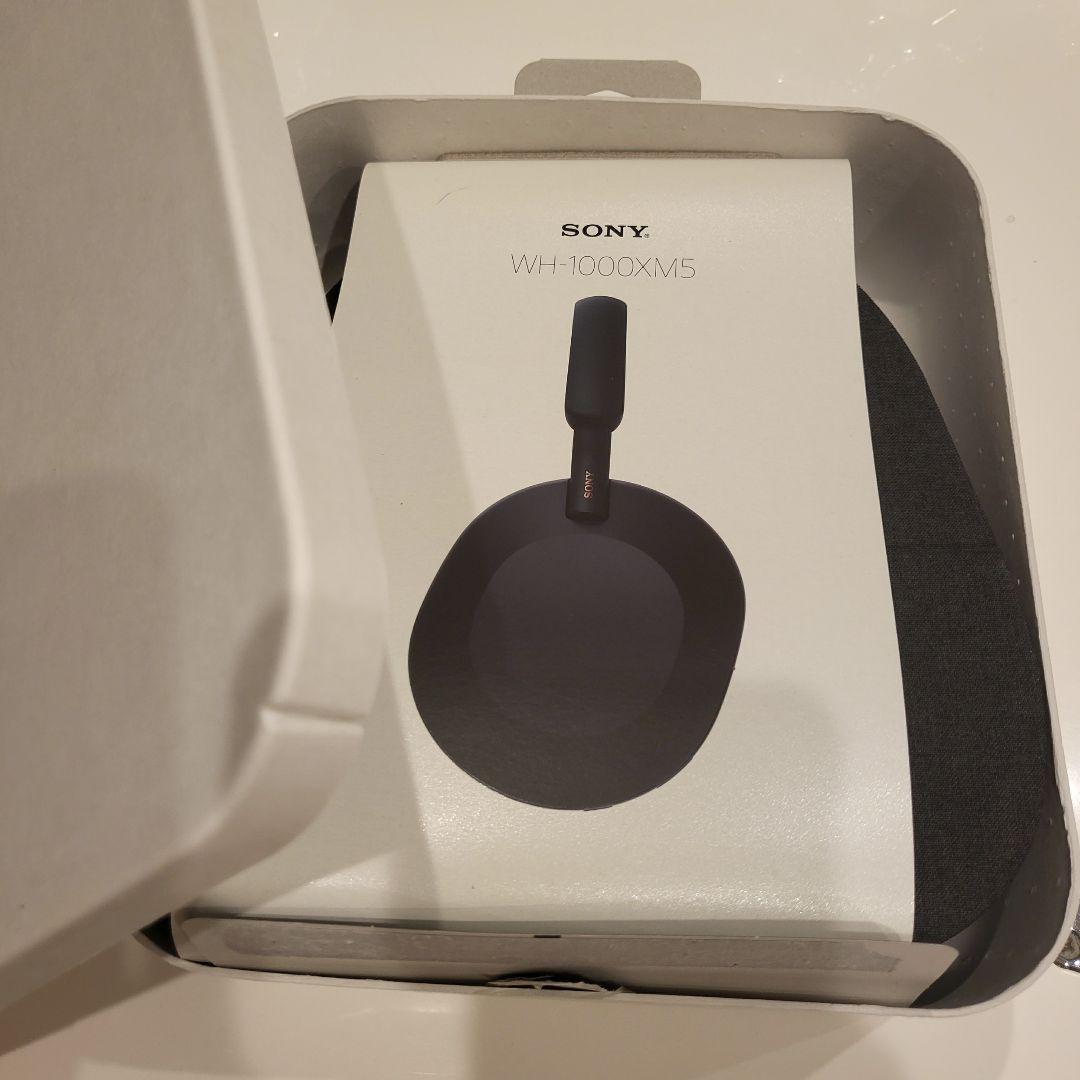 美品　SONY WH-1000XM5 ワイヤレスヘッドホン ブラック