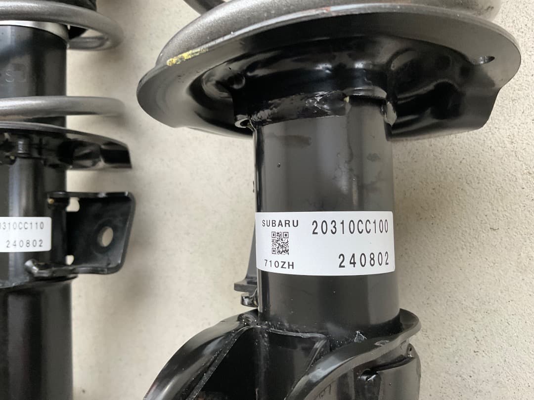 GR86 ZN8純正ダンパー＋タナベFUNTORIDEダウンサス4本セット