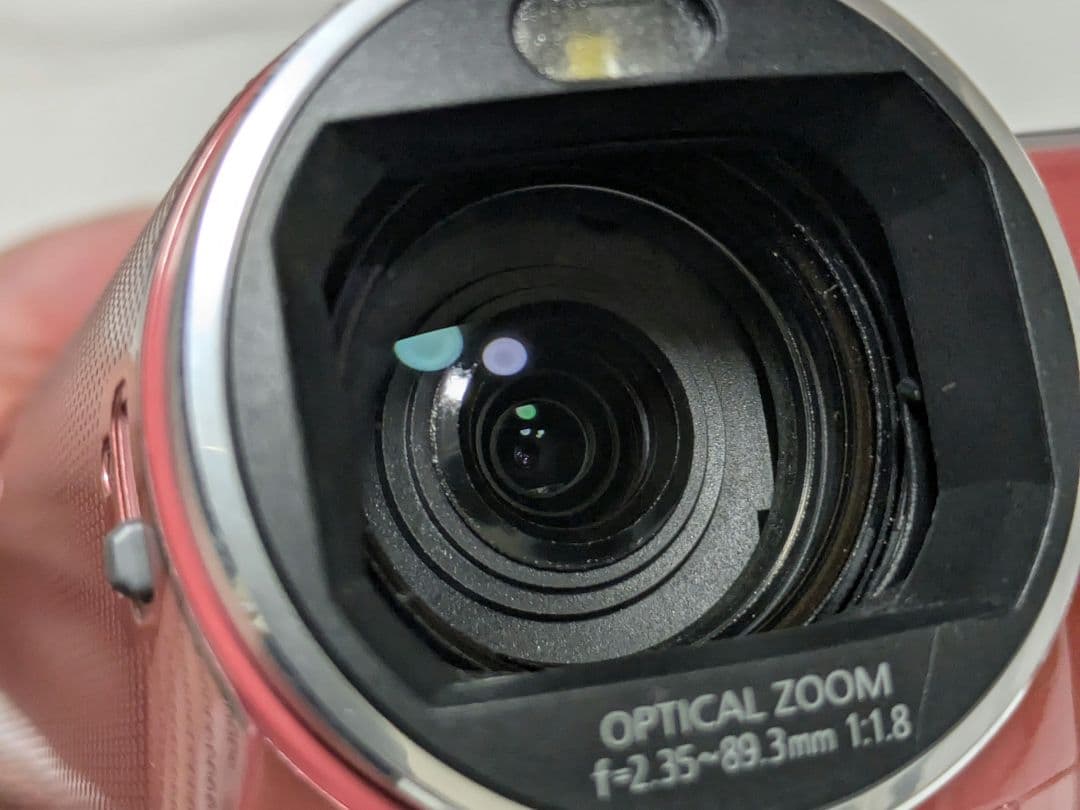 【美品】Panasonic　HC-V300M 　ピンク　化粧箱セット