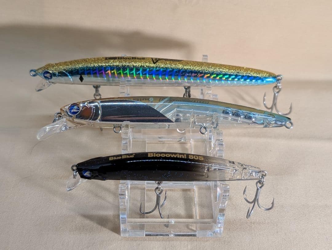 【未使用品？】ブルーブルー　ブローウィン80・110・125クミホン 5点セット