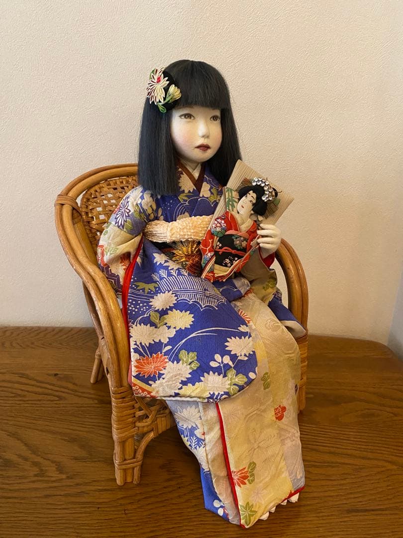 創作人形　初春(高さ35cm)