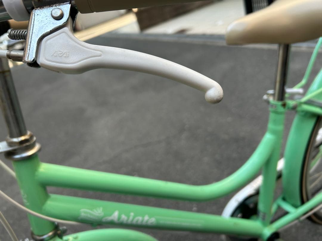 ミントグリーン ジュニアシティサイクル 24インチ