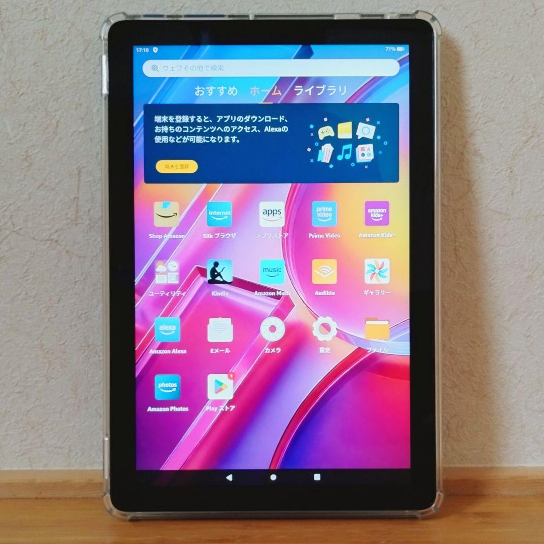 美品 Fire HD 10 ブラック 最新第13世代 32GB TPUカバー付き