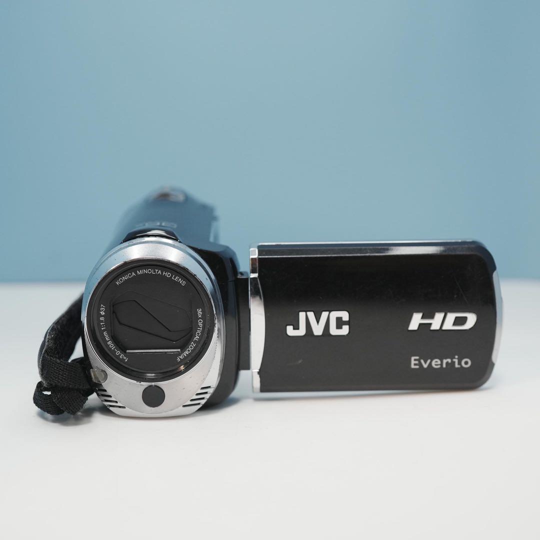 JVC Everio GZ-HM350-B ビデオカメラ a3730