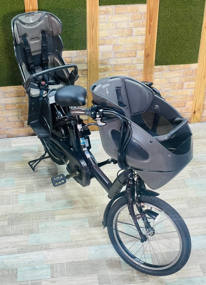 大容量＆超人気 BIKKE ビッケ ブリヂストン子供乗せ電動自転車 H3381