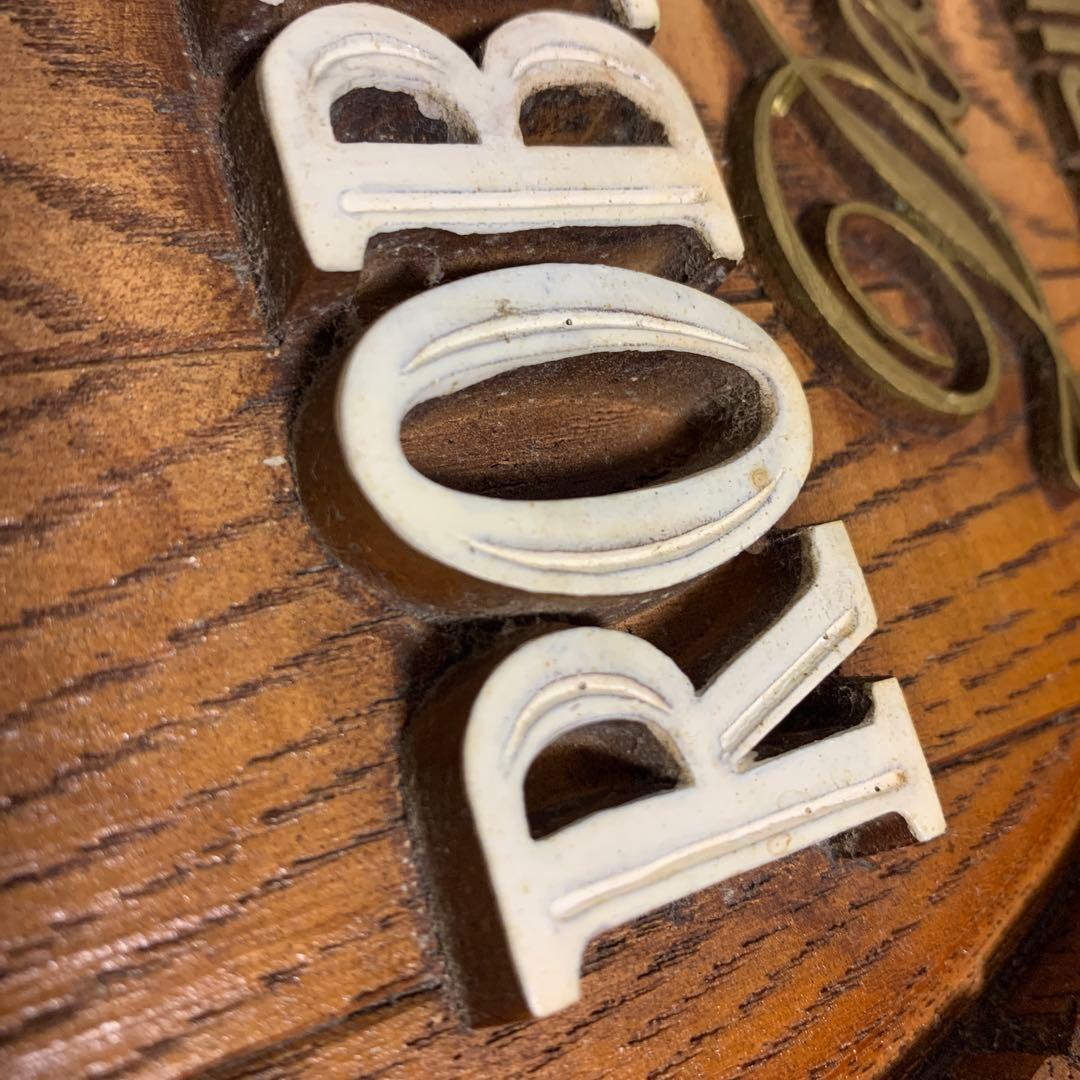 キリン シーグラム ROBERT BROWN ヴィンテージ バレルヘッドサイン