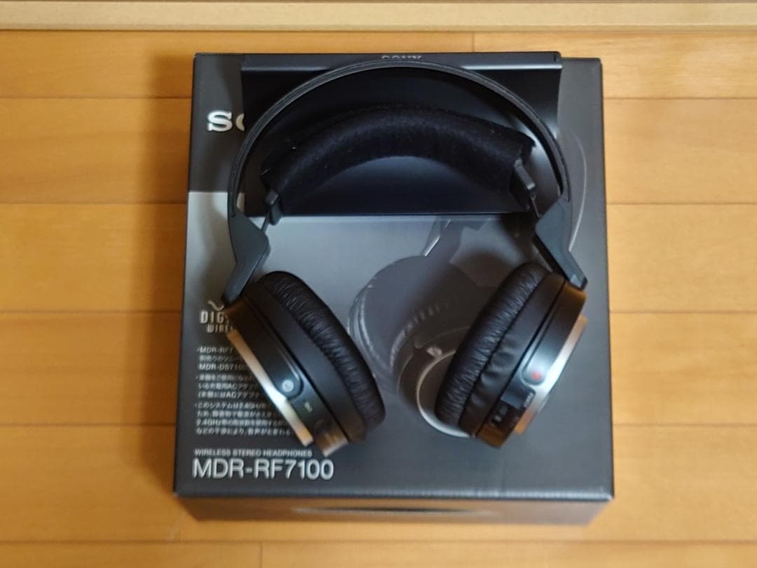 SONY ワイヤレスヘッドセット MDR-DS7100×2 MDR-RF7100