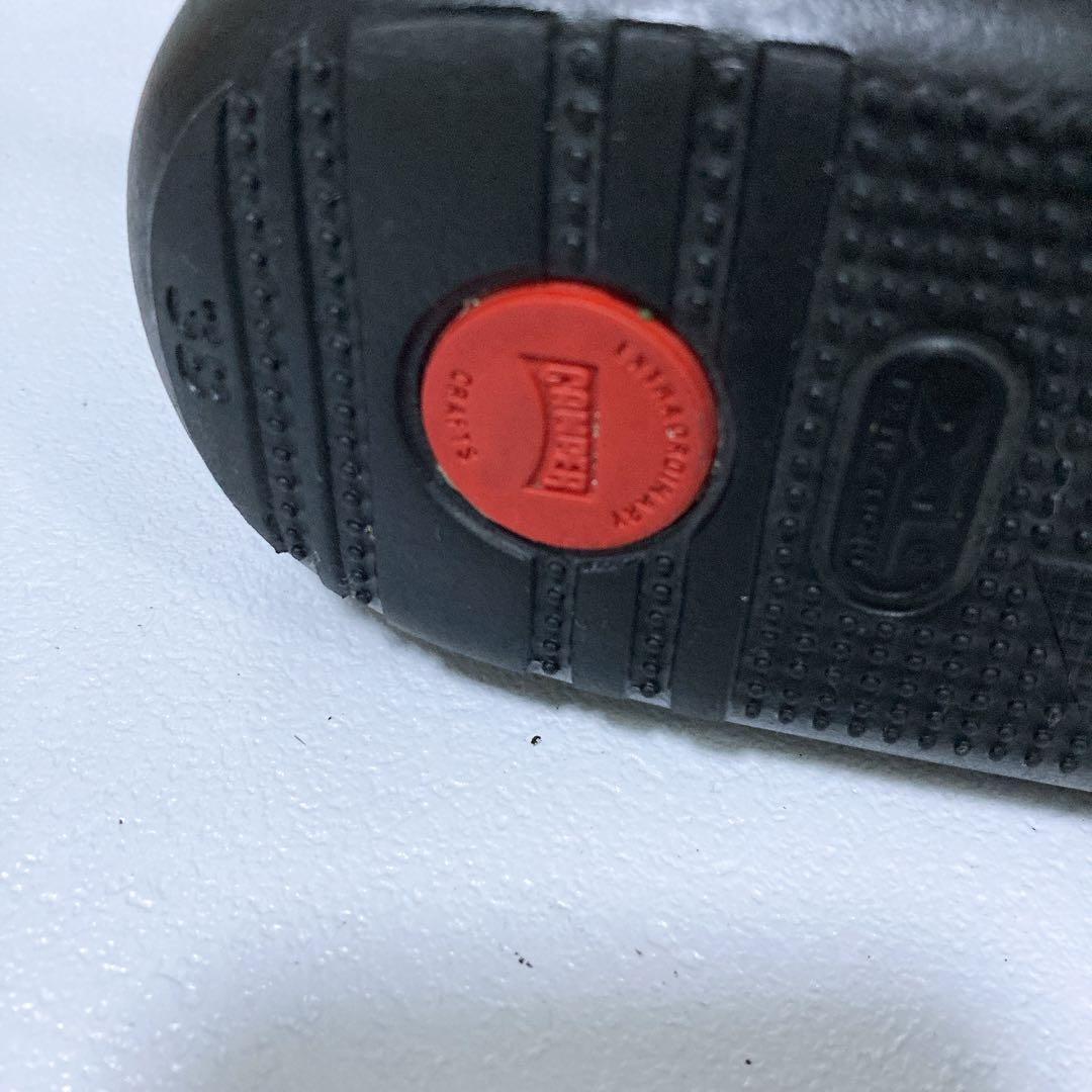 極美品 カンペール ショートブーツ Beetle ゴアテックス ボア 黒 24