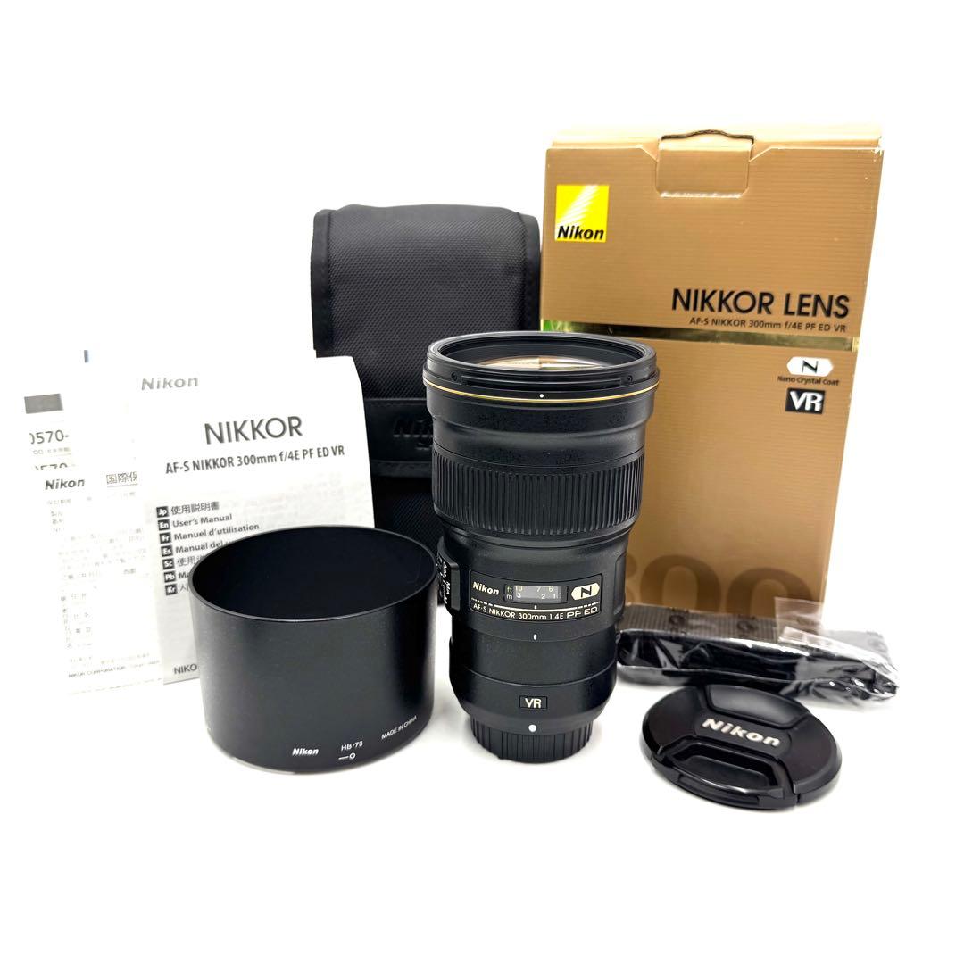 美品 NIKON AF-S NIKKOR 300mm f/4E PF ED VR