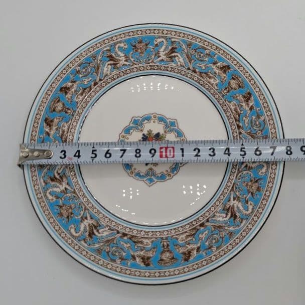 ウェッジウッド　フロレンティーン・ターコイズ　17cmプレート　３枚