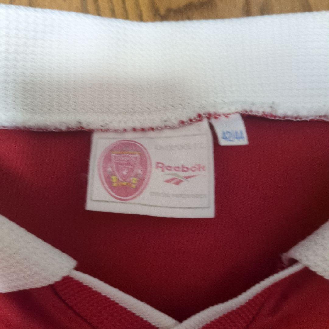 リバプール96~98ユニフォームReebok 42/44　MADE in UK